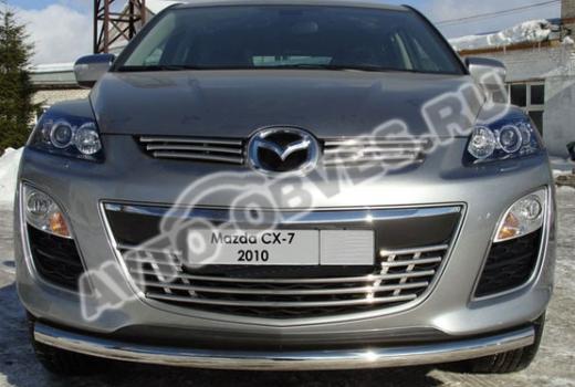 решетка радиатора нижняя на mazda cx 7