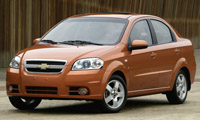 Спойлер на Chevrolet Aveo